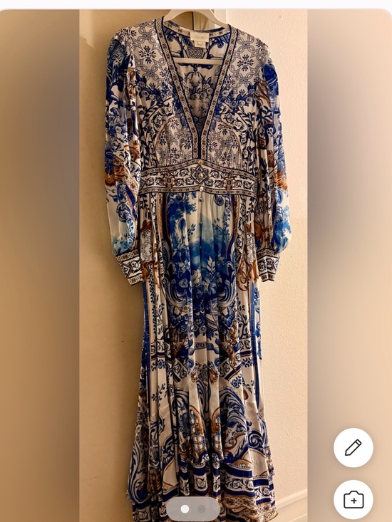 Camilla Dresses & Skirts - Azul Adventures Long Button Front Dress